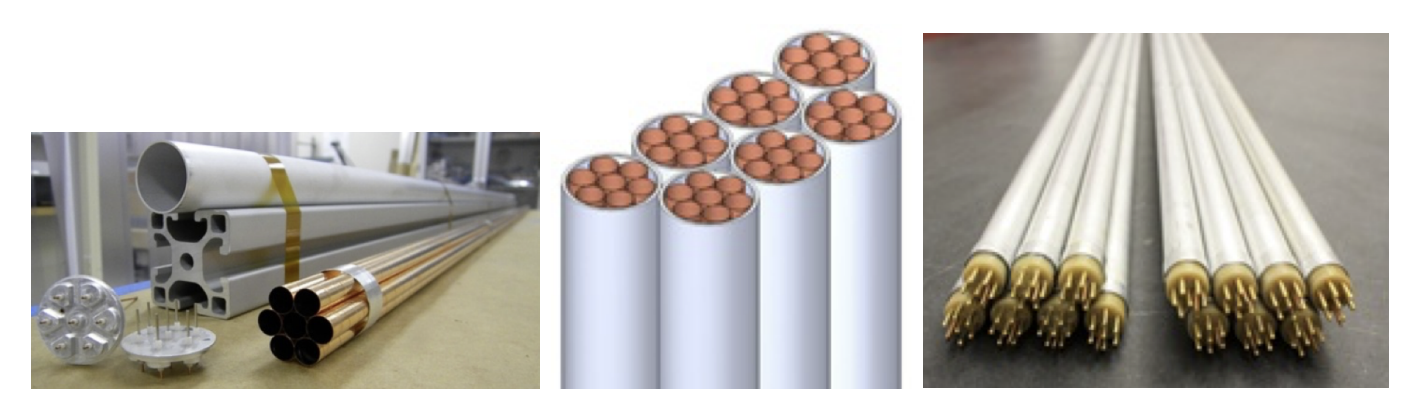 Image of boron coated straw tubes