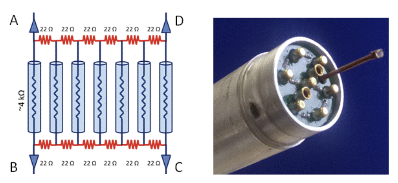 Multiplexing system to read-out strew tubes