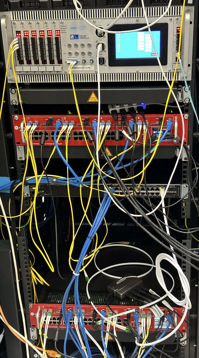 Master Modules connected at ESS